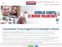 Tablet Screenshot of casalandia.it